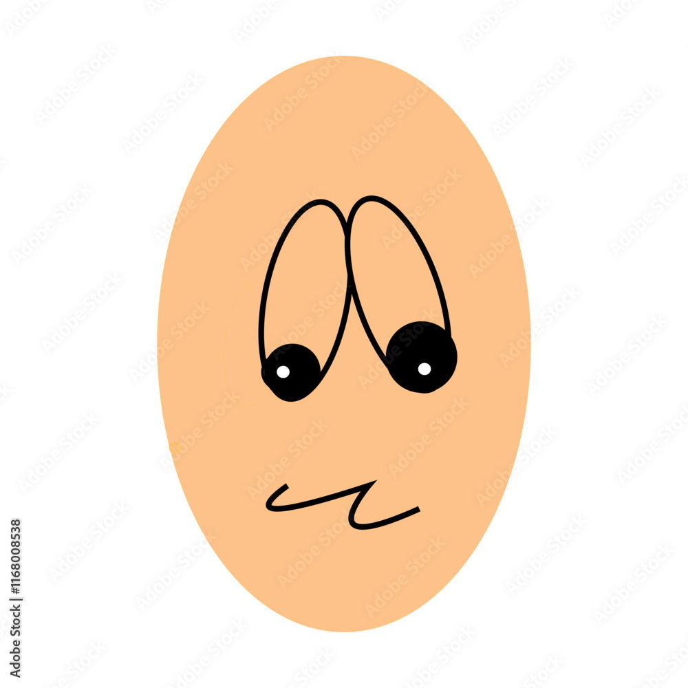 egg expression silhouette icon design template egg expression silhouette icon design template