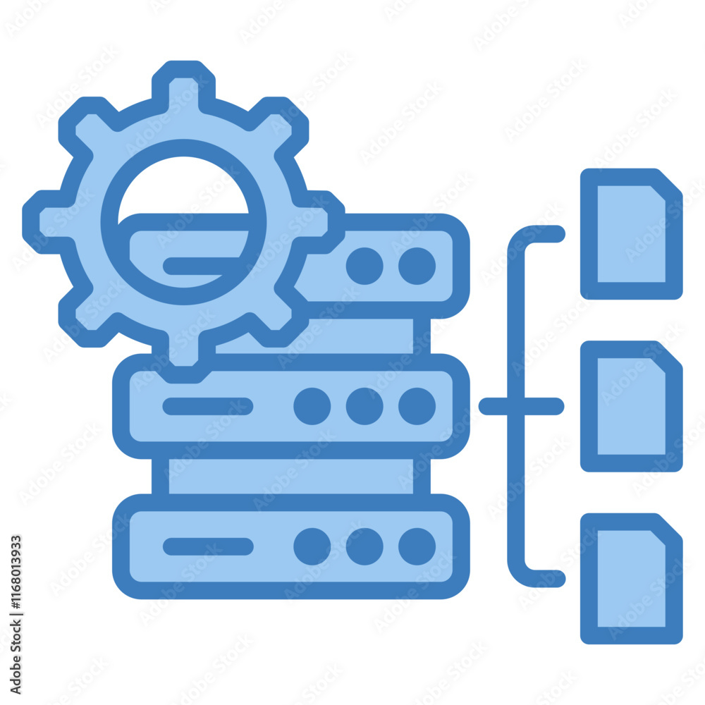 Data Pipeline Icon Element For Design Data Pipeline Icon Element For Design