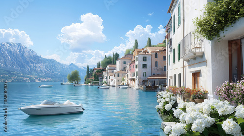Serene Lakeside Village:  A...
