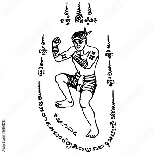 thai boxing tattoo