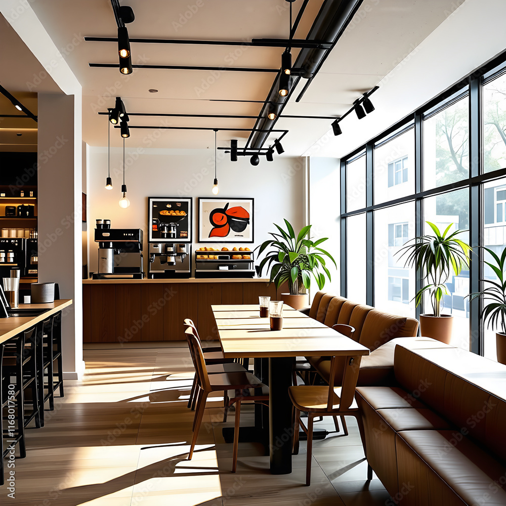 Fototapeta premium cafe