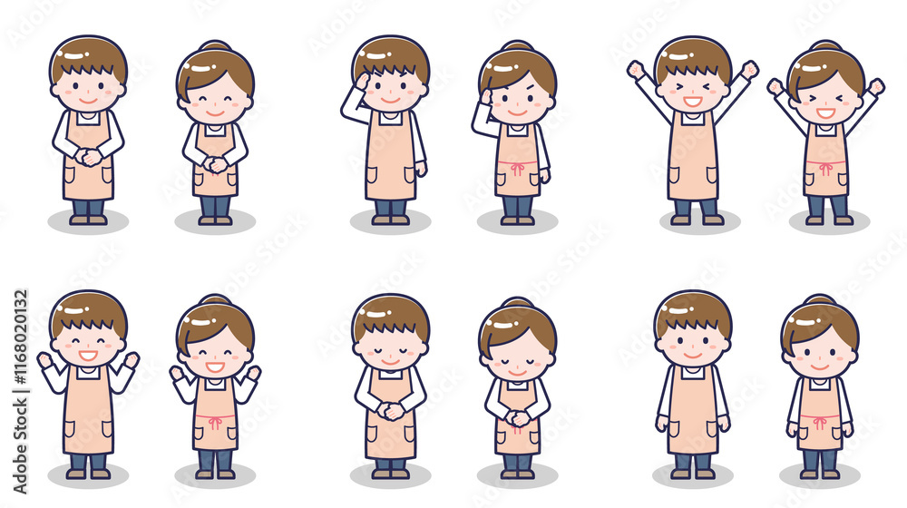 保育士の男女 01