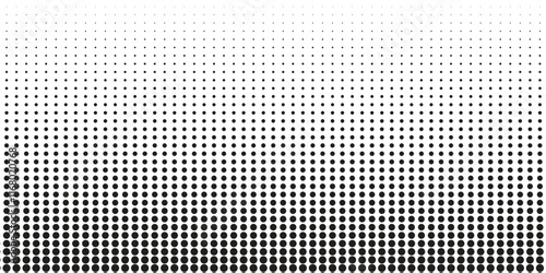 Polka dot background. Abstract wallpaper. Black and white seamless pattern. Dotted cute pattern