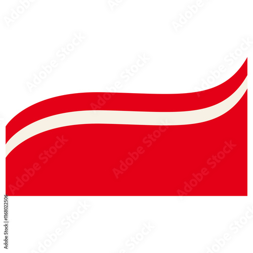 Free Download Indonesian Flag Ribbon Frame with Flat Design Style. Vector Illustration Isolated on White Background - GFXLoad