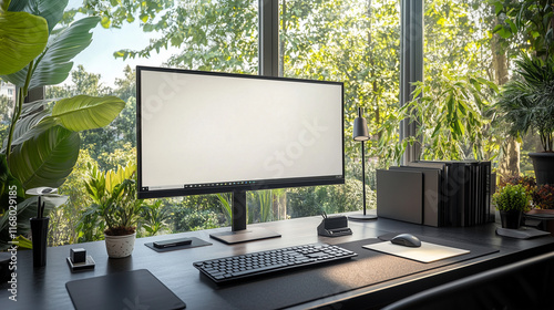 PCのディスプレイモックアップ