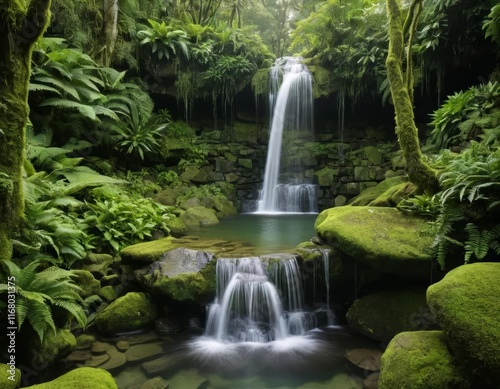 waterfall in the forest