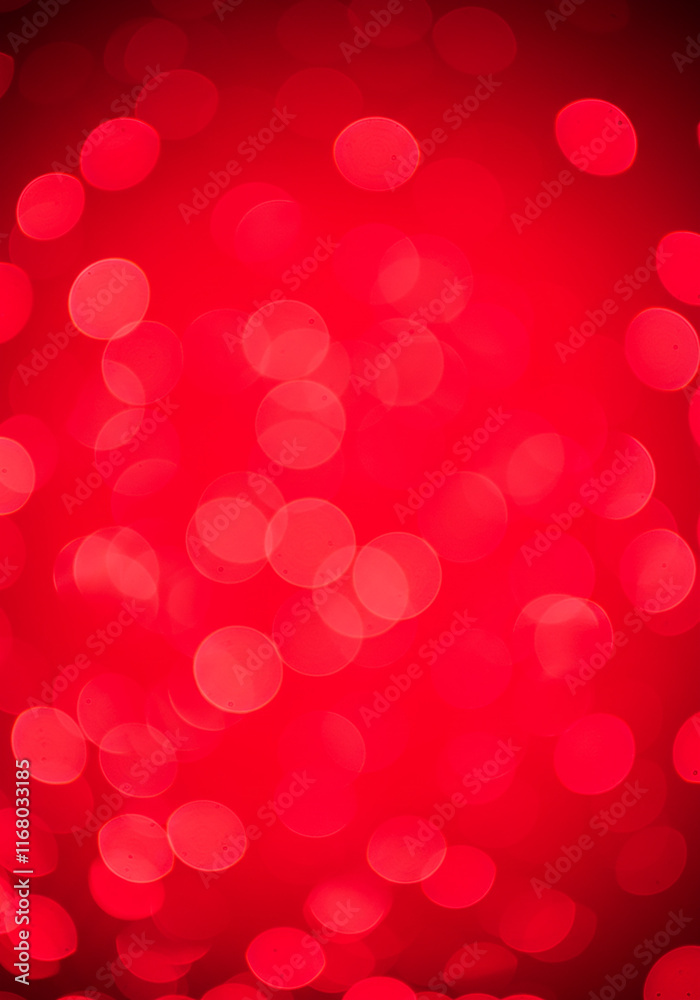 Red Bokeh Lights Background Festive Romantic Abstract Blur Red Bokeh Lights Background Festive Romantic Abstract Blur
