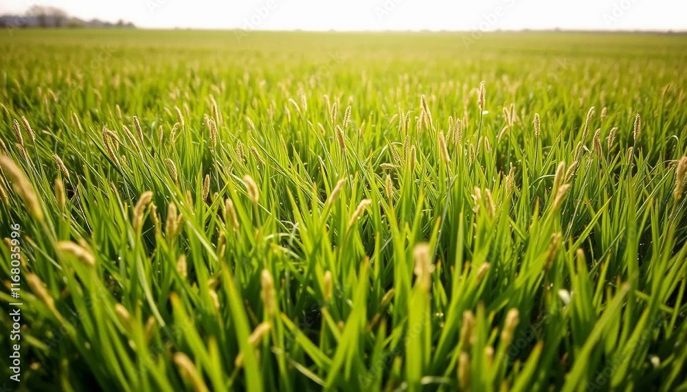 Grass, nature and outdoor field in countryside with texture by agriculture environment in spring. Landscape, natural Grass, nature and outdoor field in countryside with texture by agriculture environment in spring. Landscape, natural
