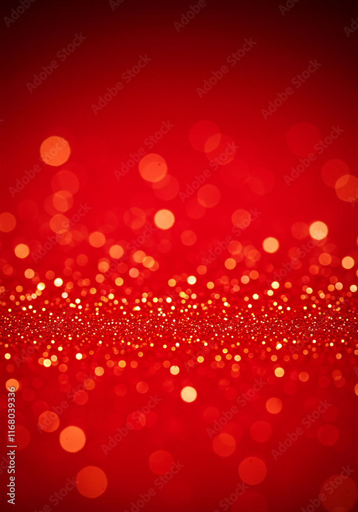 Red Glitter Background Sparkling Lights Festive Shimmer Holiday Texture Red Glitter Background Sparkling Lights Festive Shimmer Holiday Texture