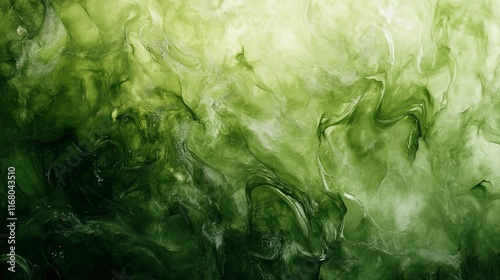 abstract green colour with beautiful light spots