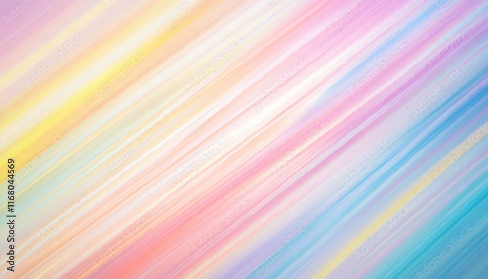 Abstract Pastel Rainbow Diagonal Stripes Background Texture Abstract Pastel Rainbow Diagonal Stripes Background Texture