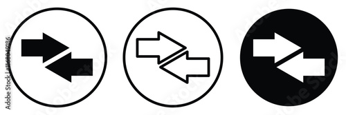 transfer icon set eps 10.