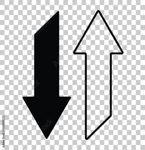 Transfer arrow icon set. Data transfer icon set. data transfer arrow icon set vector illustration eps 10.