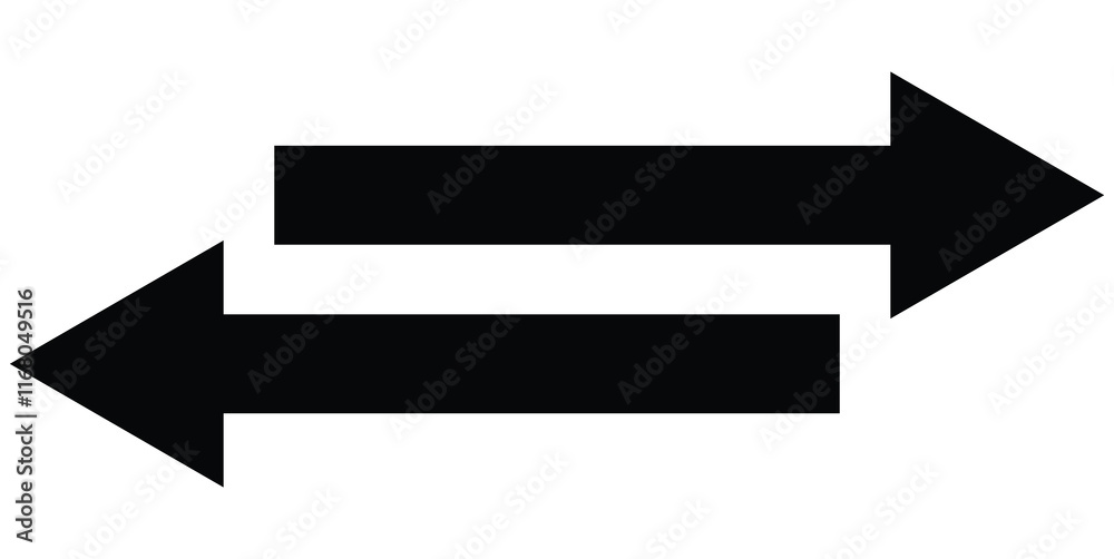 exchange arrow icon set vector illustration eps 10. exchange arrow icon set vector illustration eps 10.