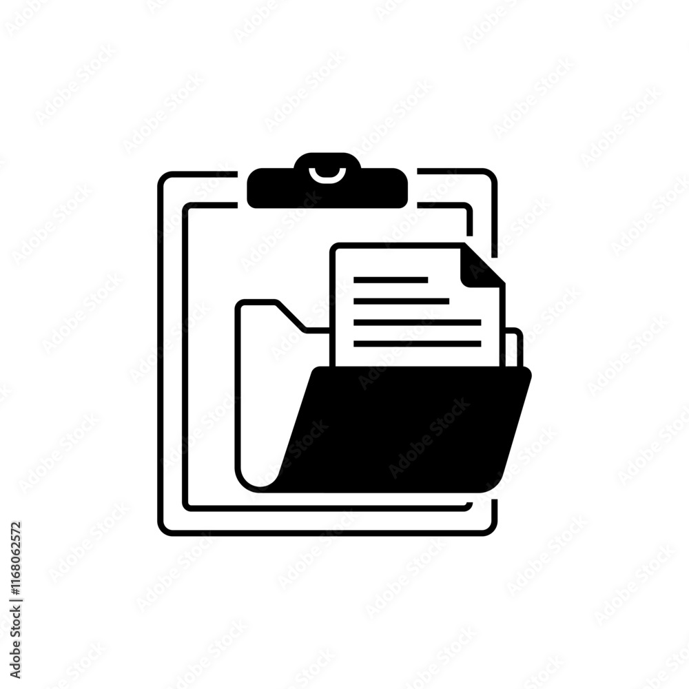 Project Summary Line Icon. linear style sign for mobile concept and web design. Outline vector icon. Project Summary Line Icon. linear style sign for mobile concept and web design. Outline vector icon.