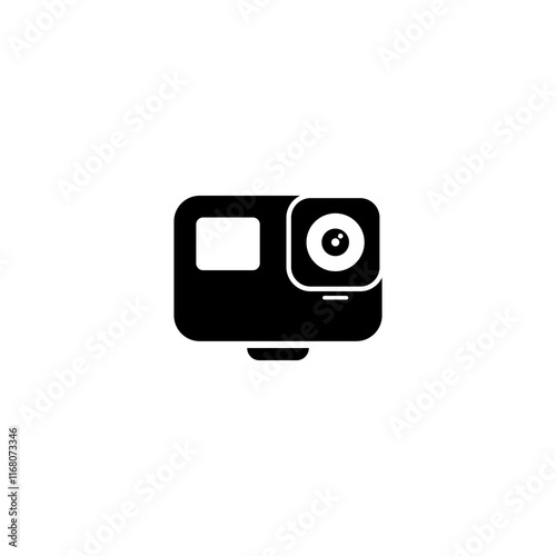 Action Camera Icon Vector Illustration