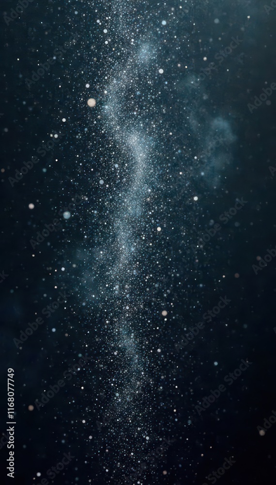 Obraz premium Obscured dark backdrop, fine white noise overlay mimicking dust , texture, dark, grunge