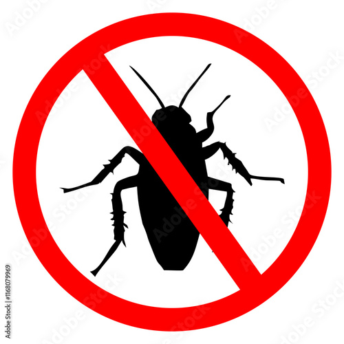 cockroach repellent silhouette or symbol