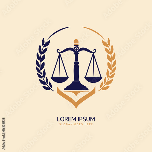 Attorney Law Logo design premium, lawyer logo vector concept.