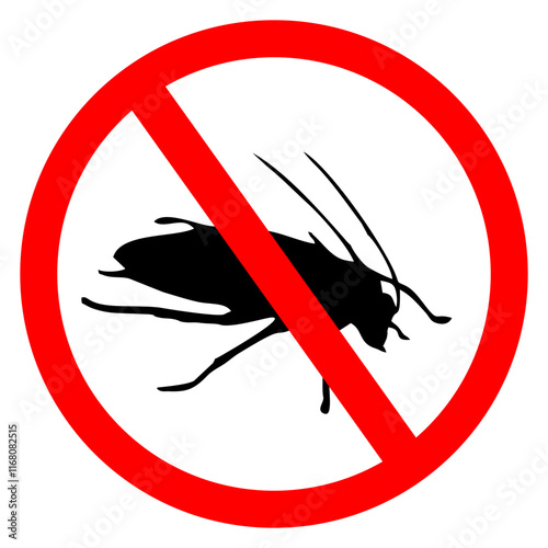 cockroach repellent silhouette or symbol