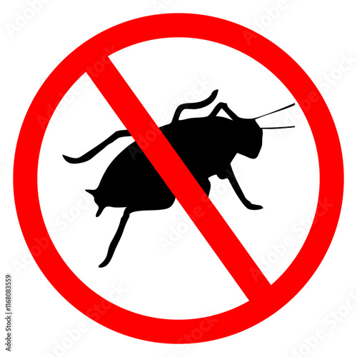 cockroach repellent silhouette or symbol