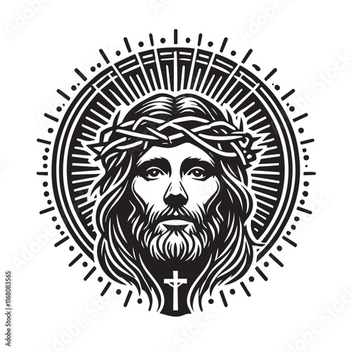 Jesus Christ Vector illustration