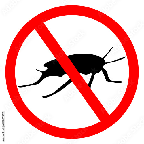 cockroach repellent silhouette or symbol