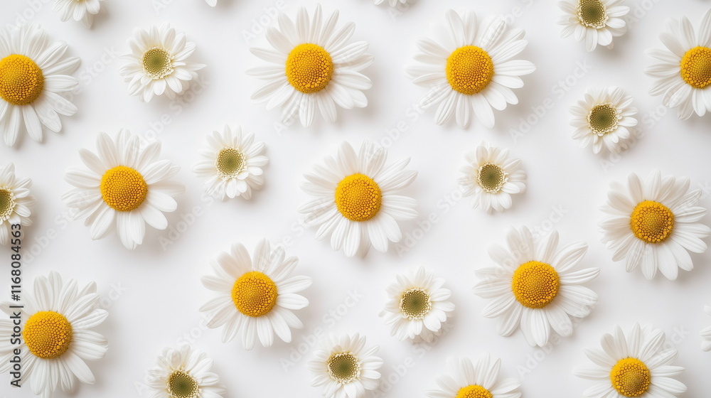 Fototapeta premium seamless pattern with flowers