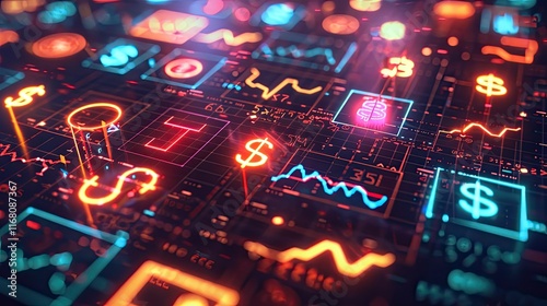 various financial instruments and assets