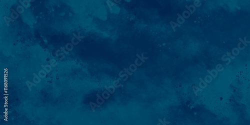 abstract cloud and vapor texture background. Black and blue smoke aquarelle smudge illustration smooth grungy smokey light pastel colors ink glow. Teal color powder explosion .