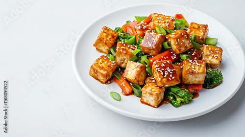 Savory Sesame Tofu Stir-fry