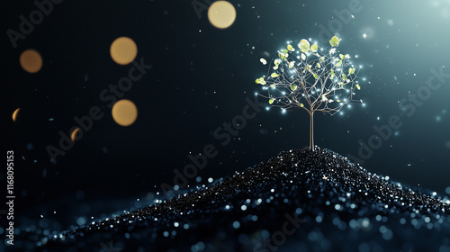 Hope Blooms: A single, silv...