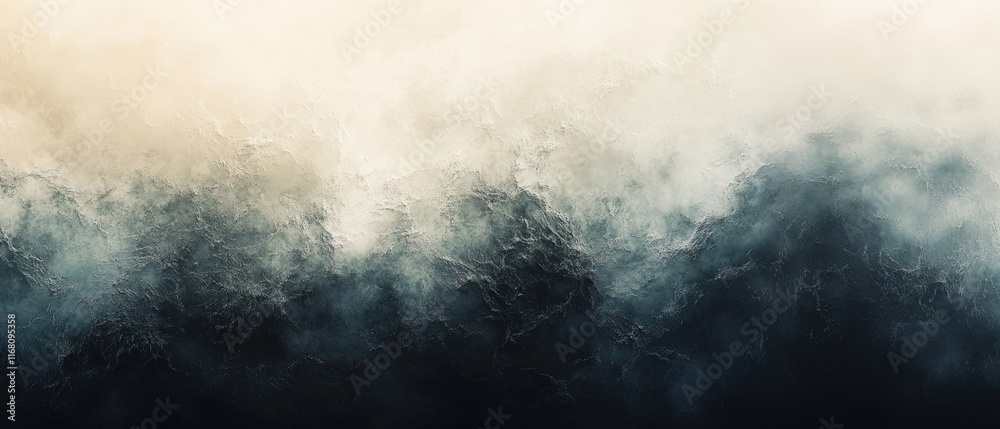Fototapeta premium Ethereal Sandscape - Abstract Layered Texture Art