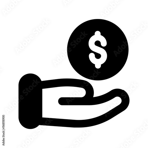 save money line icon