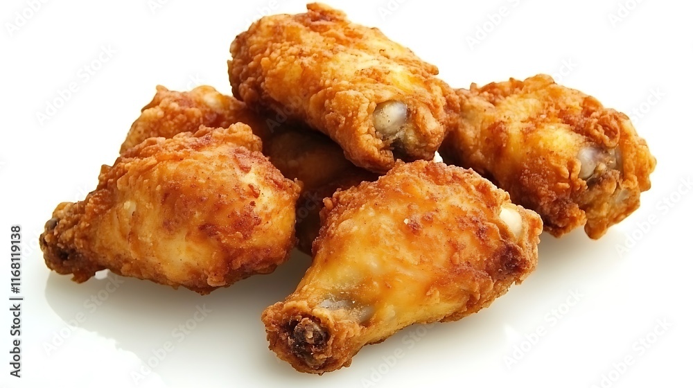 Crispy Fried Chicken Wings: A Delicious Treat Crispy Fried Chicken Wings: A Delicious Treat
