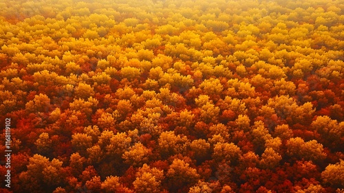 autumn, forest, trees, leaves, fall, foliage, orange, yellow, red, brown, gold, canopy, aerial, view, overhead, landscape, nature, woodland, woods, vibrant, colors, hues, shades, season, october, nove