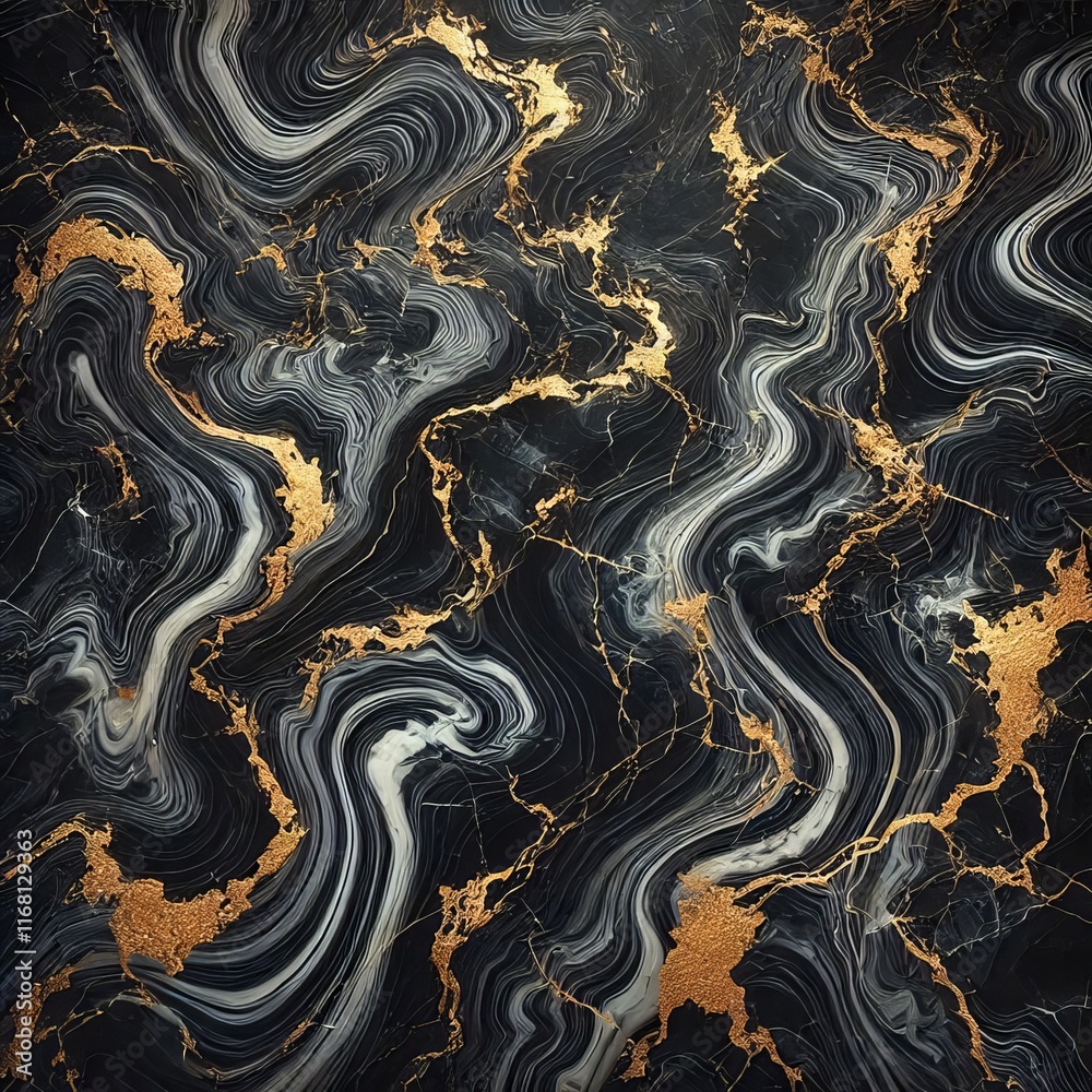 Black Marble Dramatic black marble with bold white or gold veins Black Marble Dramatic black marble with bold white or gold veins
