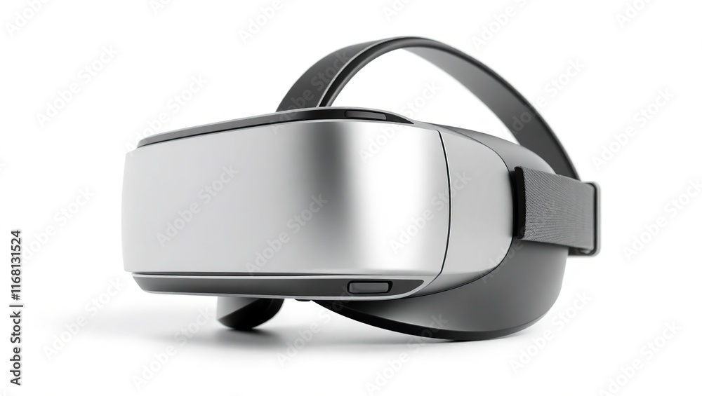 Modern Virtual Reality Headset Design Displayed Modern Virtual Reality Headset Design Displayed