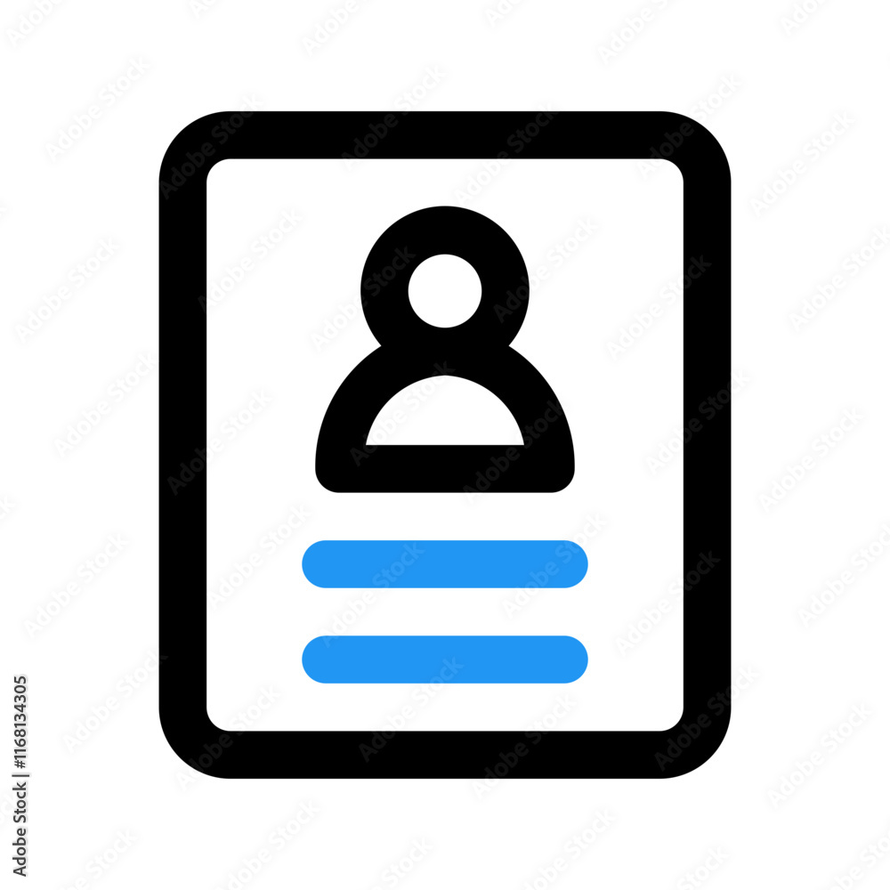 curriculum vitae line color icon curriculum vitae line color icon