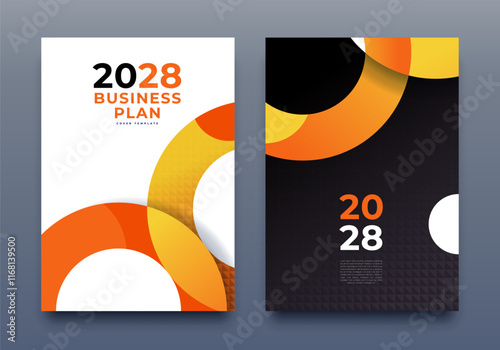 Corporate Cover Design A4 Template. Business Template, Brochure, Annual Report, Magazine, Poster, Presentation, Portfolio, Flyer, Proposal, Banner, Website, Vector Illustration, Yellow and Black.