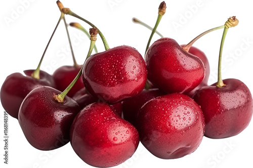 cherry fruit PNG, cherry slice with a transparent background