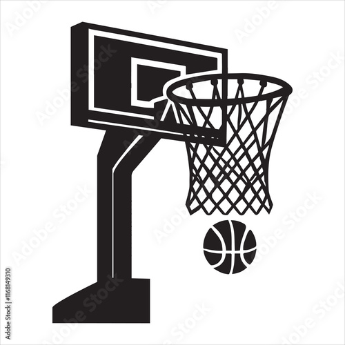 Basketball clipart design - Sport Equipment Vector illustration
