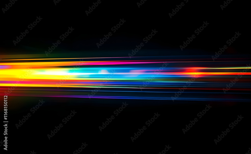 Abstract Light Streaks: A Symphony of Vibrant Colors Abstract Light Streaks: A Symphony of Vibrant Colors