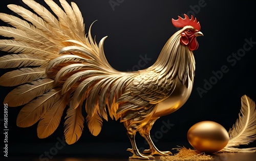 chicken background image, animals, food, gold, advertising, banner, texture