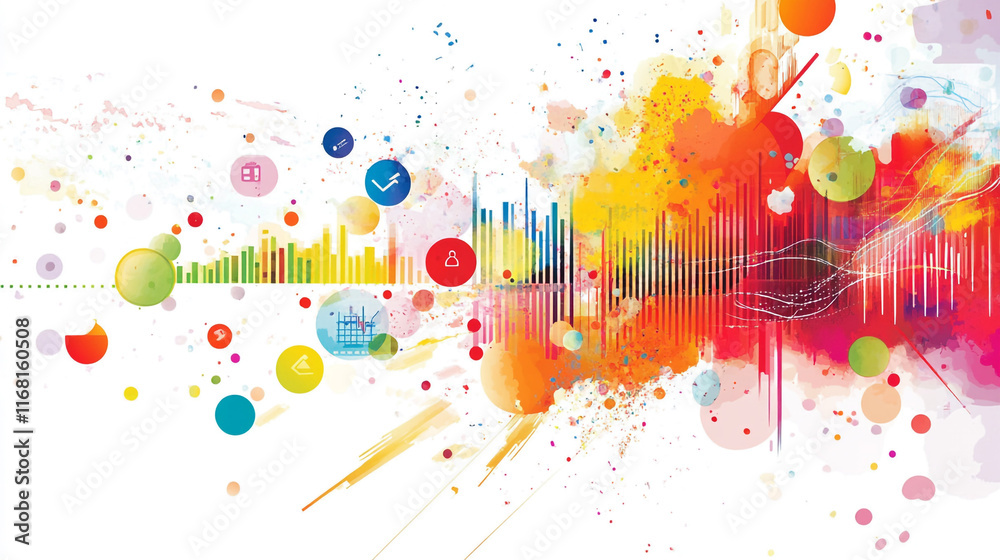 marketing research development planning management strategy analysis accounting business, Abstract background with various geometric elements and lines, modern business concept abstract background.