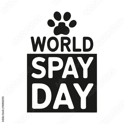 World spay day Background Template design for Poster or Banner