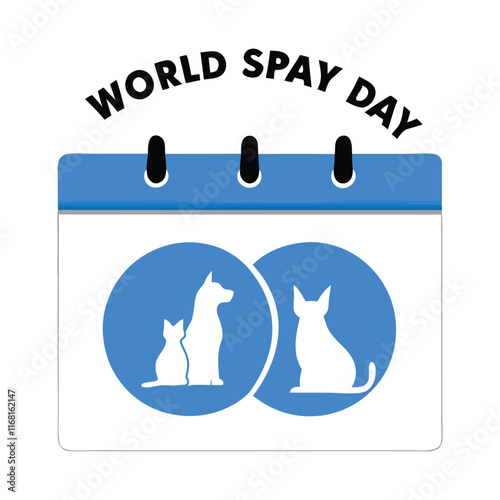 World spay day Background Template design for Poster or Banner