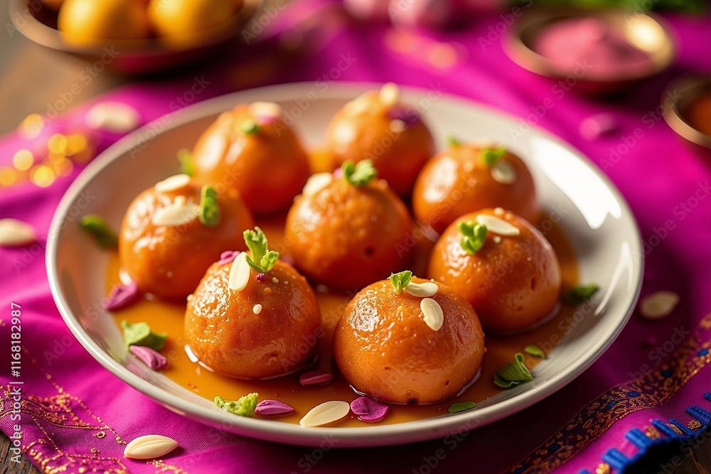 Indulge in the Richness of Gulab Jamun: A Delightful Treat for Festivals, Parties, or Any Special Occasion. Indulge in the Richness of Gulab Jamun: A Delightful Treat for Festivals, Parties, or Any Special Occasion.