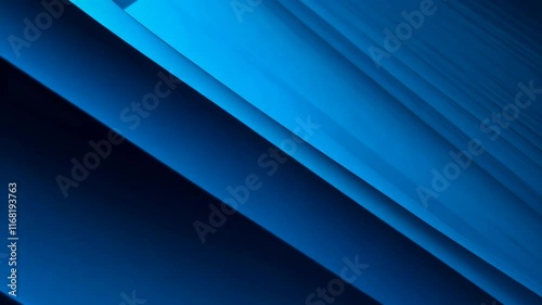Smooth Blue Waves Evoking Calm and Tranquility