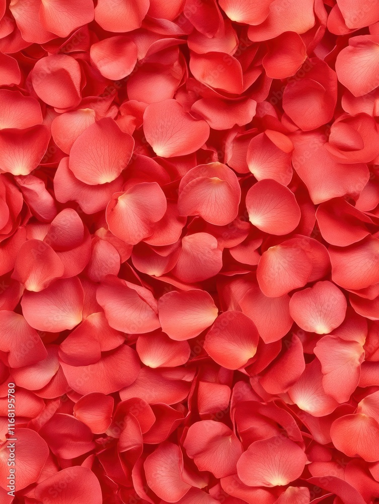A vibrant and detailed arrangement of red rose petals, showcasing a romantic and natural floral texture for decorative purposes. A vibrant and detailed arrangement of red rose petals, showcasing a romantic and natural floral texture for decorative purposes.